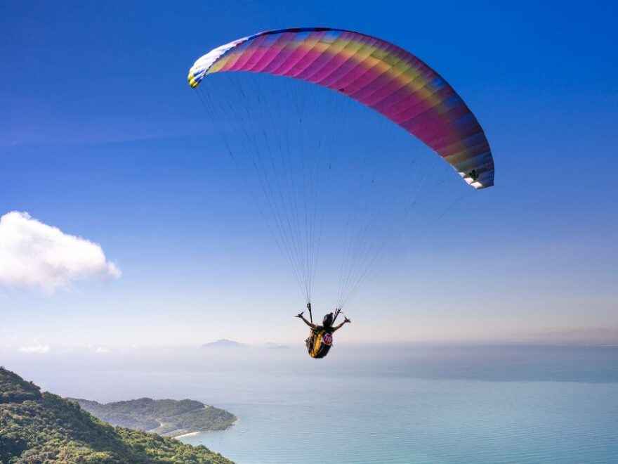 praias para voar de parapente