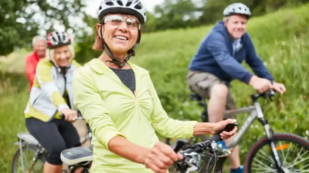 Benefícios de andar de bicicleta