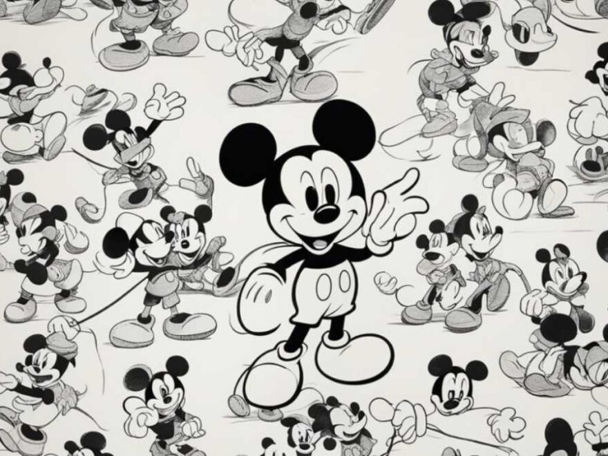 Como foi criado o Mickey Mouse