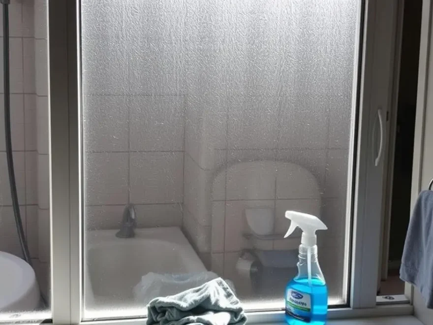 Como limpar vidros manchados