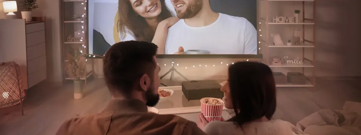 como transformar qualquer ambiente em um cinema com TV online