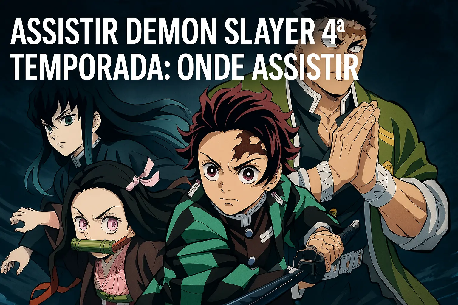 Assistir Demon Slayer 4ª temporada: onde assistir