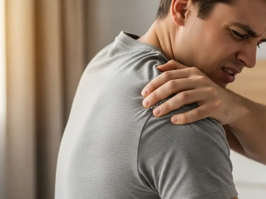 Dor na parte de trás do ombro