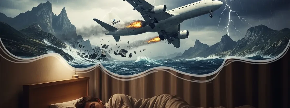 Sonho com Avião Caindo